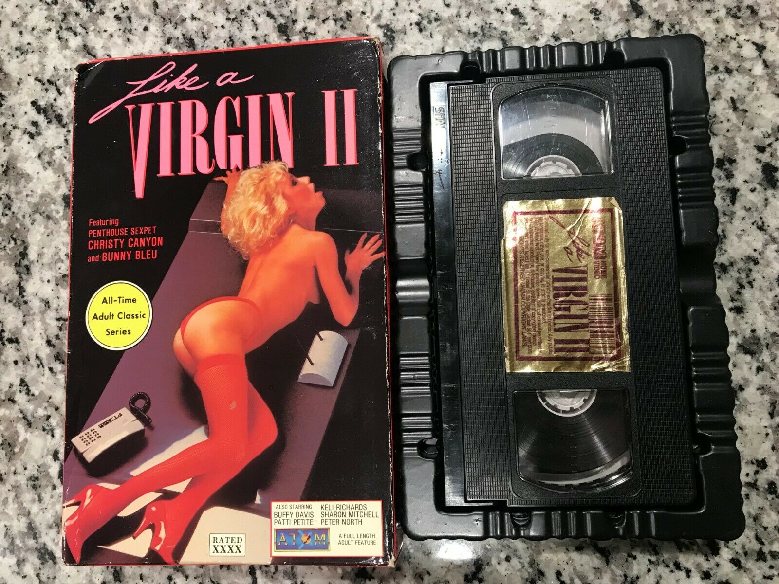 Like A Virgin 2 Big Box VHS 1986 XXX Classic Bunny Bleu Christy Canyon – AFI