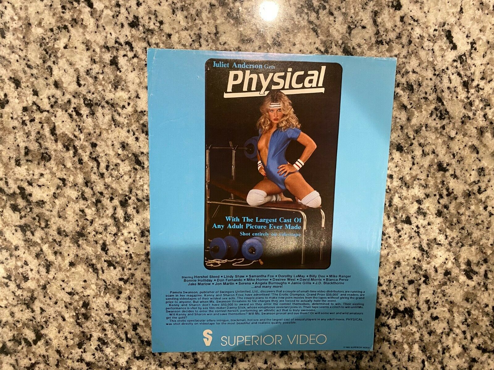 Physical VHS Classic Promo Ad Slick 1982 Juliet Anderson & Linda Shaw – AFI