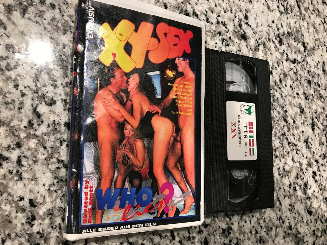 XY-Sex: Who Lies? Big Box VHS
