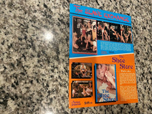 Load image into Gallery viewer, 1980&#39;s Bizarre Video Promo Ad Slick Sales Sheet Geisha Slave + Menage De Sade
