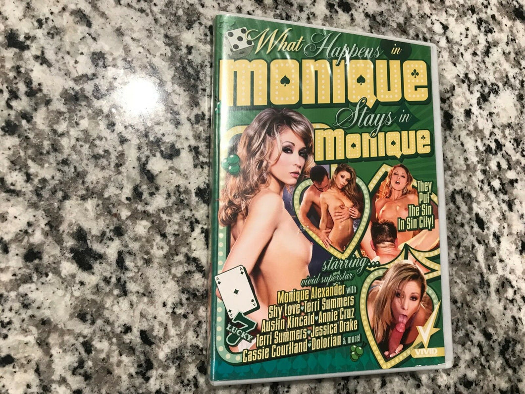 What Happens In Monique Stays In Monique DVD