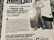 Load image into Gallery viewer, The Mile High Girls Promo Ad Slick 1986 Erica Boyer &amp; Porsche Lynn
