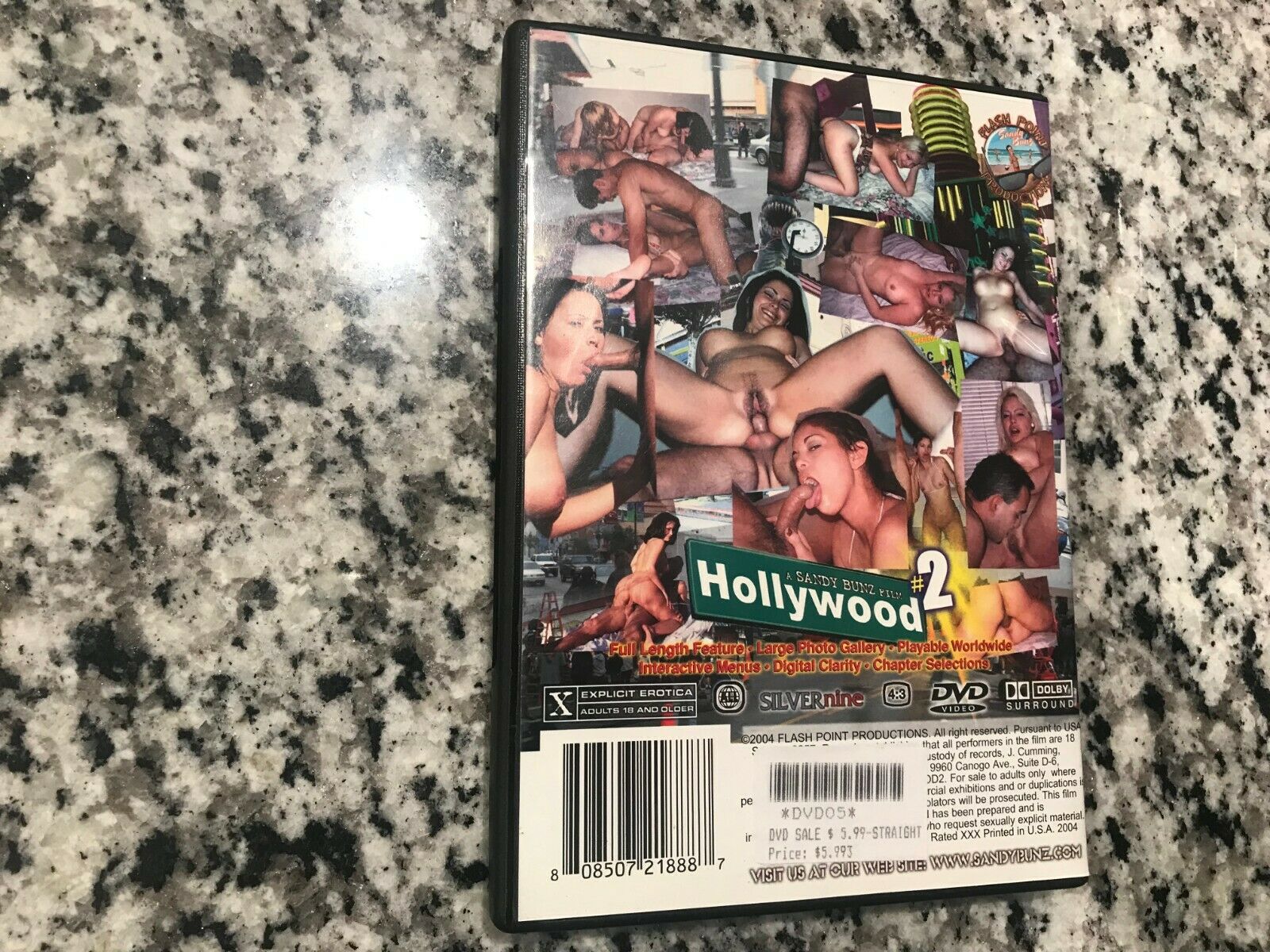 Hollywood #2 DVD 2004 XXX California Teens Fucking Hardcore 1st Timers – AFI