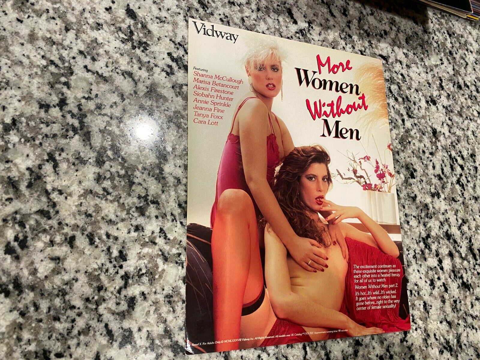 More Women Without Men VHS Promo Ad Slick Siobhan Hunter & Cara Lott – AFI