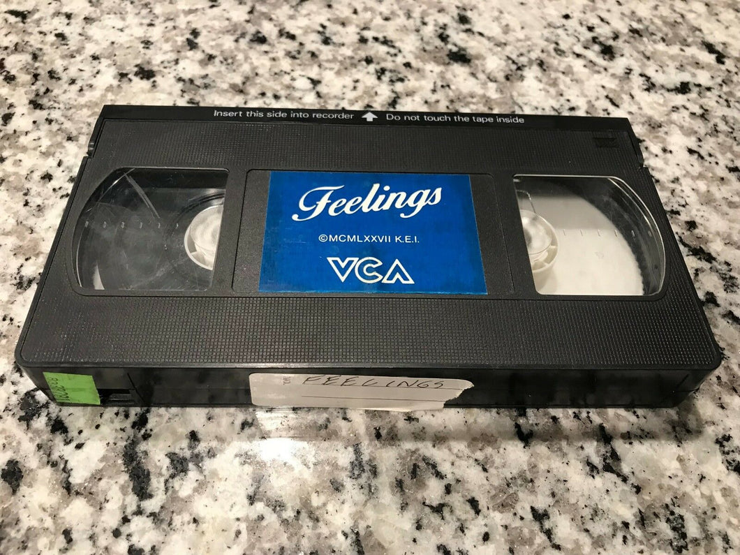 Feelings (aka Lustful Feelings) VHS Tape Only