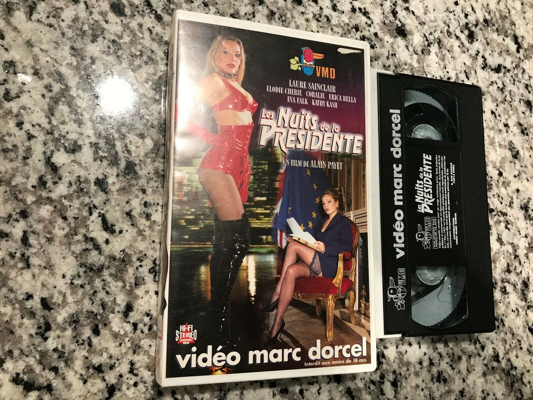 Les Nuits De La Presidente aka The First Lady Big Box VHS
