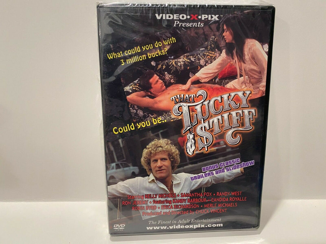 That Lucky Stiff New DVD 1980 Video-X-Pix Classic Kandi Barbour + More – AFI