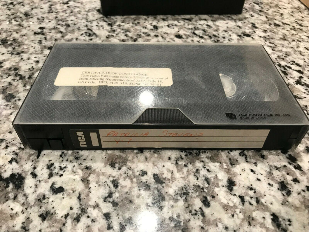 Patricia Stevens VHS Tape Only