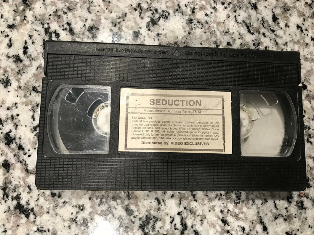 Seduction VHS Tape Only
