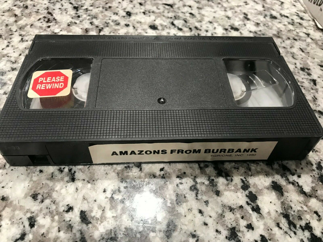 Amazons From Burbank VHS Tape Only