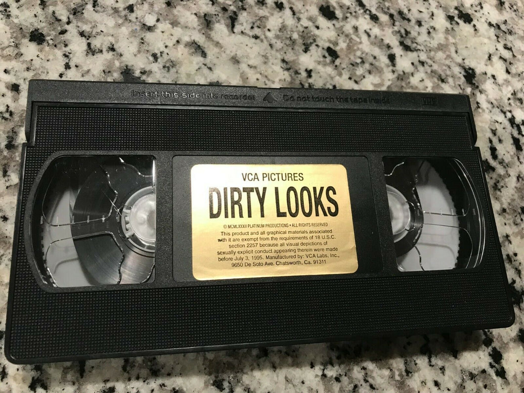 Dirty Looks VHS Tape Only