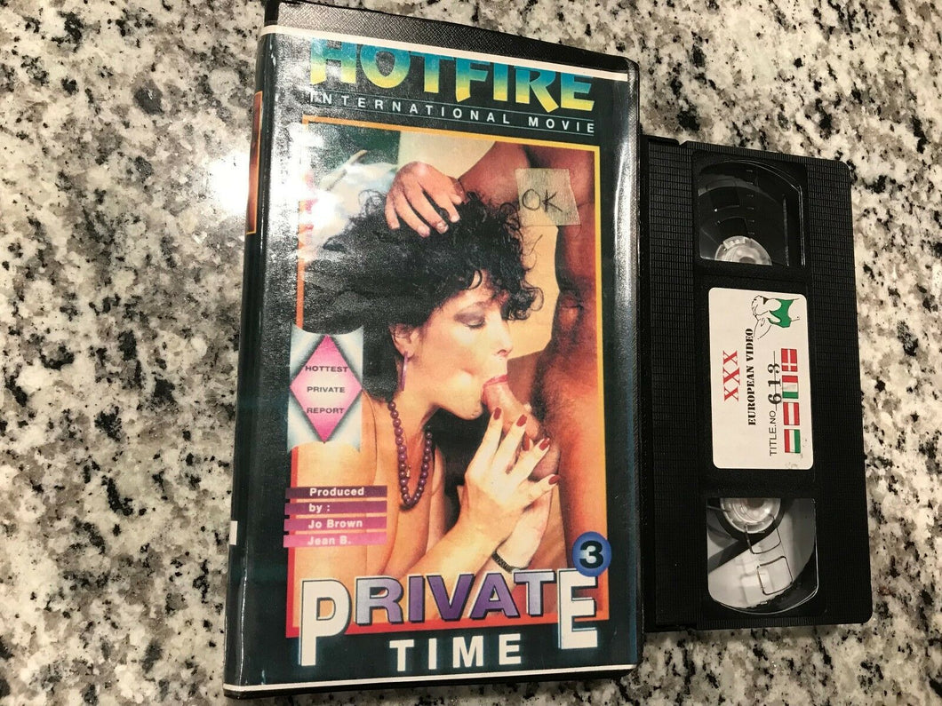 Private Time 3 Big Box VHS