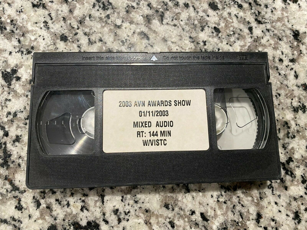 2003 20th Annual AVN Adult Video News Awards VHS (Complete Show w/VTC)