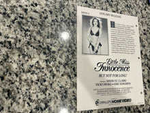 Load image into Gallery viewer, Little Miss Innocence Promo Ad Slick 1985 Sheri St. Clair
