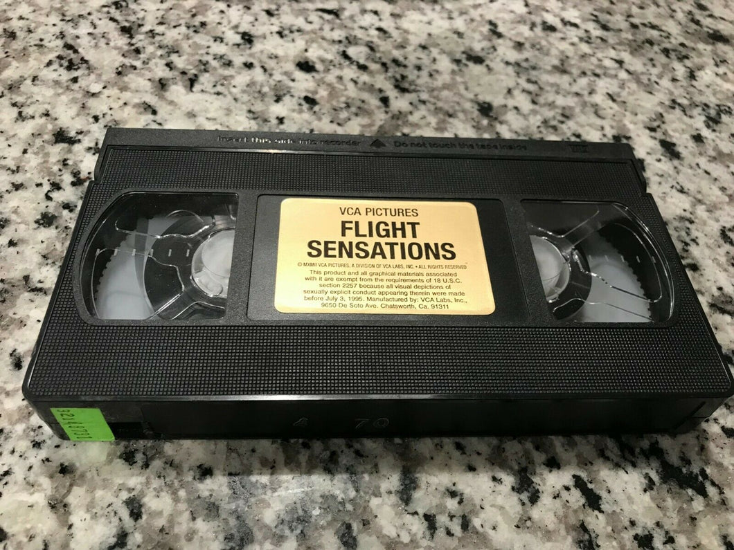 Flight Sensations VHS Tape Only