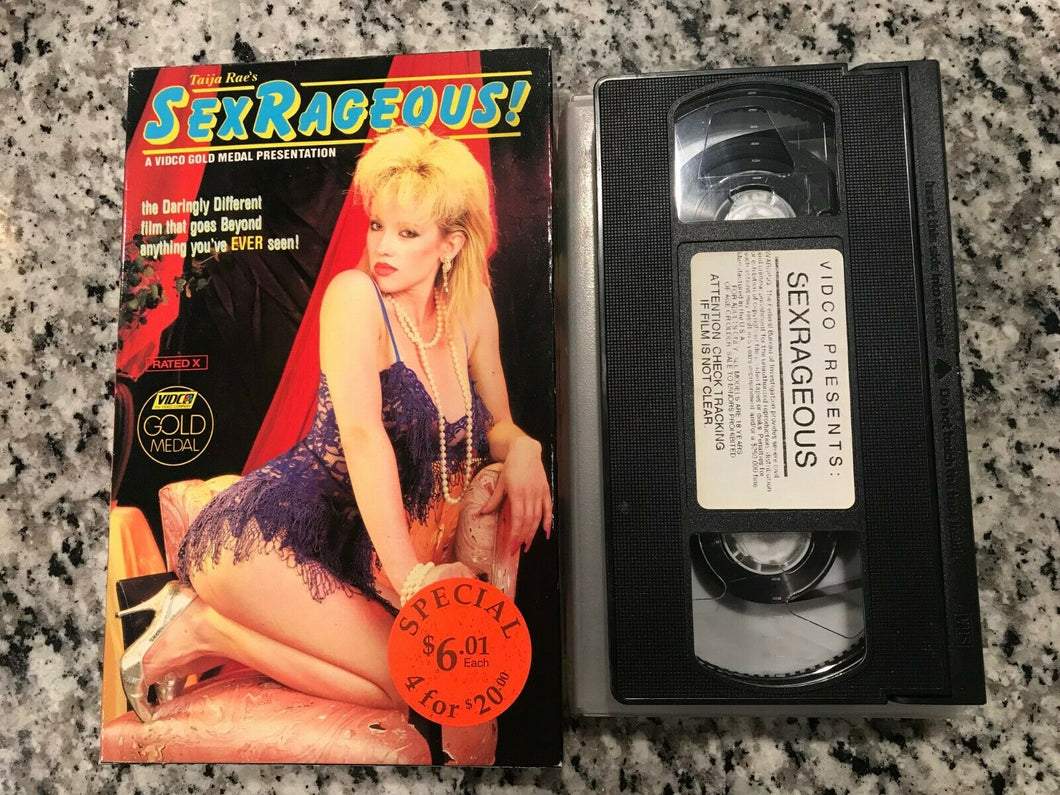 SexRageous! Big Box VHS