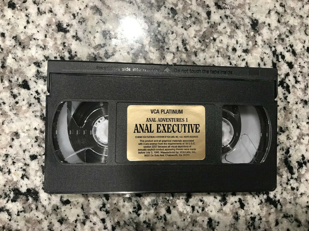 Anal Adventures 1: Anal Executive VHS Tape Only