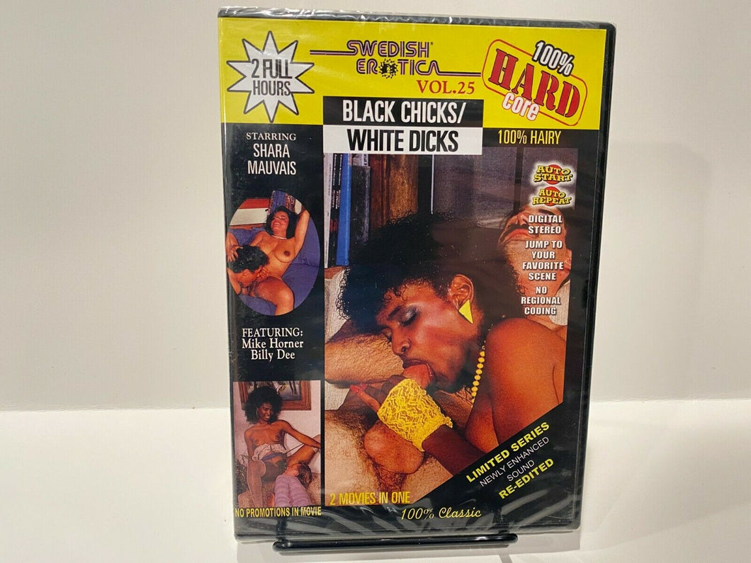 Swedish Erotica Hard Volume 25: Black Chicks/White Dicks