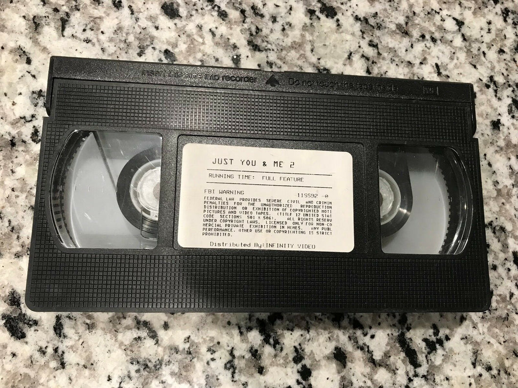 Just You & Me 2 VHS Tape Only