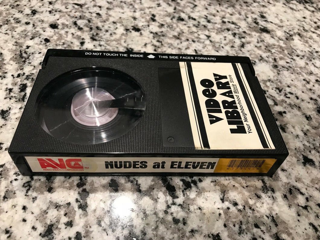 Nudes At Eleven Betamax Tape Only