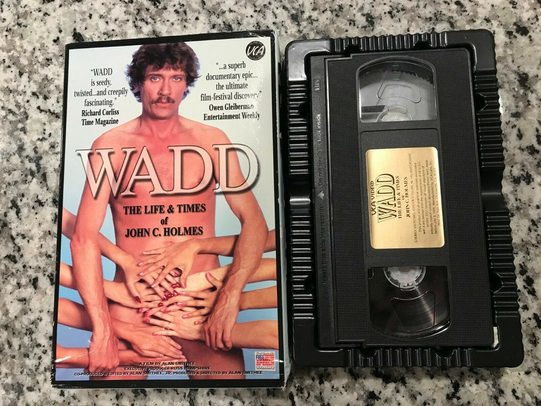 WADD: The Life & Times of John C. Holmes Big Box VHS