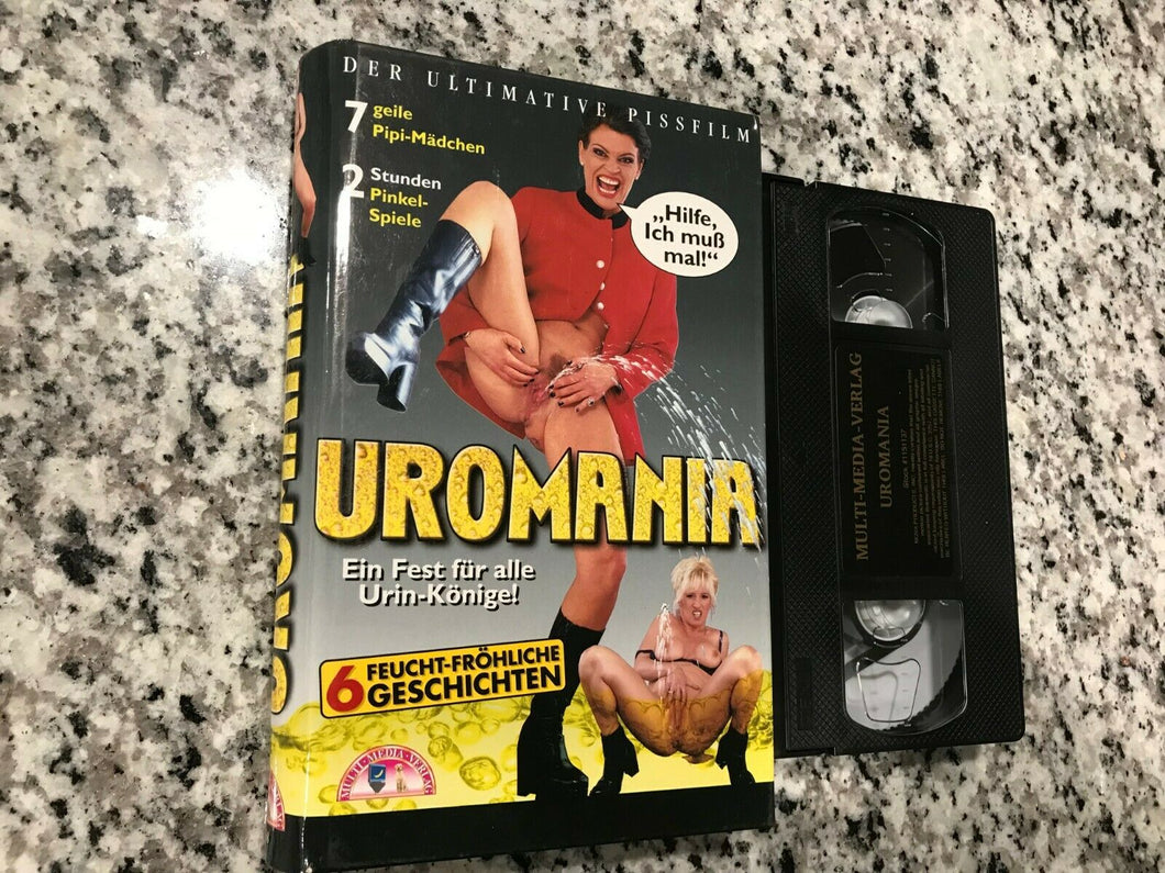 Uromania #1 Big Clamshell Box VHS