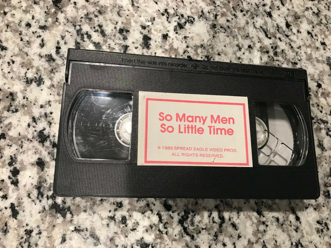 So Many Men, So Little Time VHS Tape Only