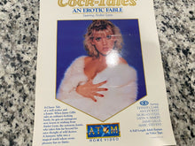 Load image into Gallery viewer, Cock-Tales: An Erotic Fable Promo Ad Slick 1985 Amber Lynn
