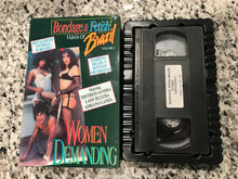 Load image into Gallery viewer, Bondage &amp; Fetish Videos of Brazil Volume 3: Women Demanding Big Box VHS
