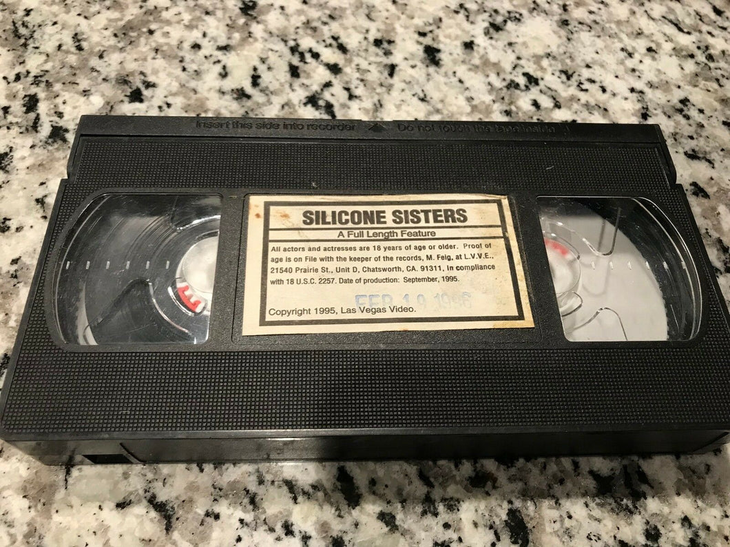 Silicone Sisters VHS Tape Only