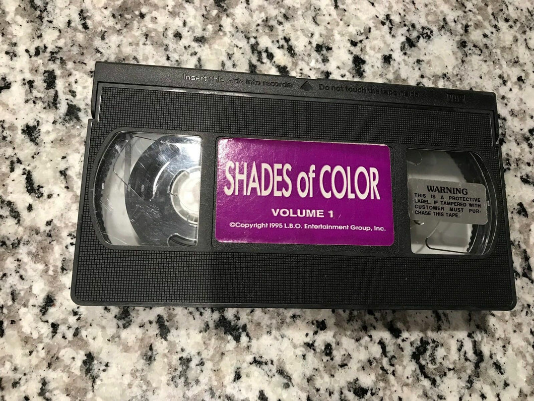 Shades of Color Volume 1 VHS Tape Only