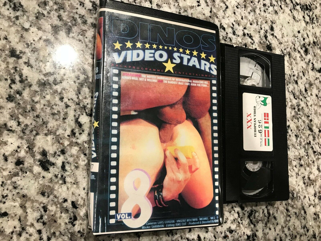 Dino's Video Stars Volume 8 Big Box VHS
