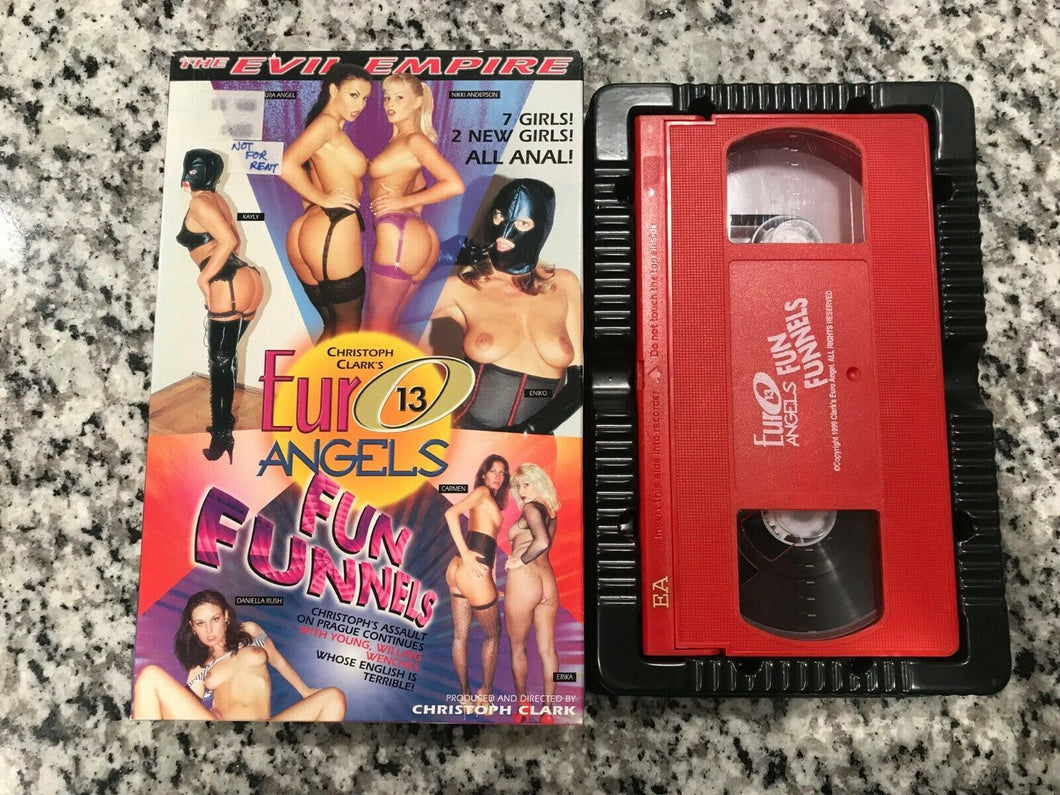 Euro Angels 13: Fun Funnels Big Box VHS