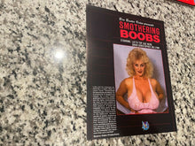 Load image into Gallery viewer, Smothering Boobs Promo Ad Slick 1986 Bizarre Video Lotta Topp &amp; Sue Nero
