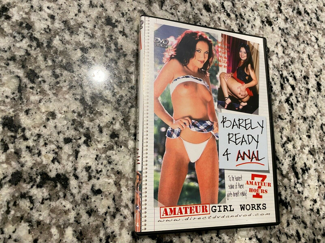 Barely Ready 4 Anal DVD