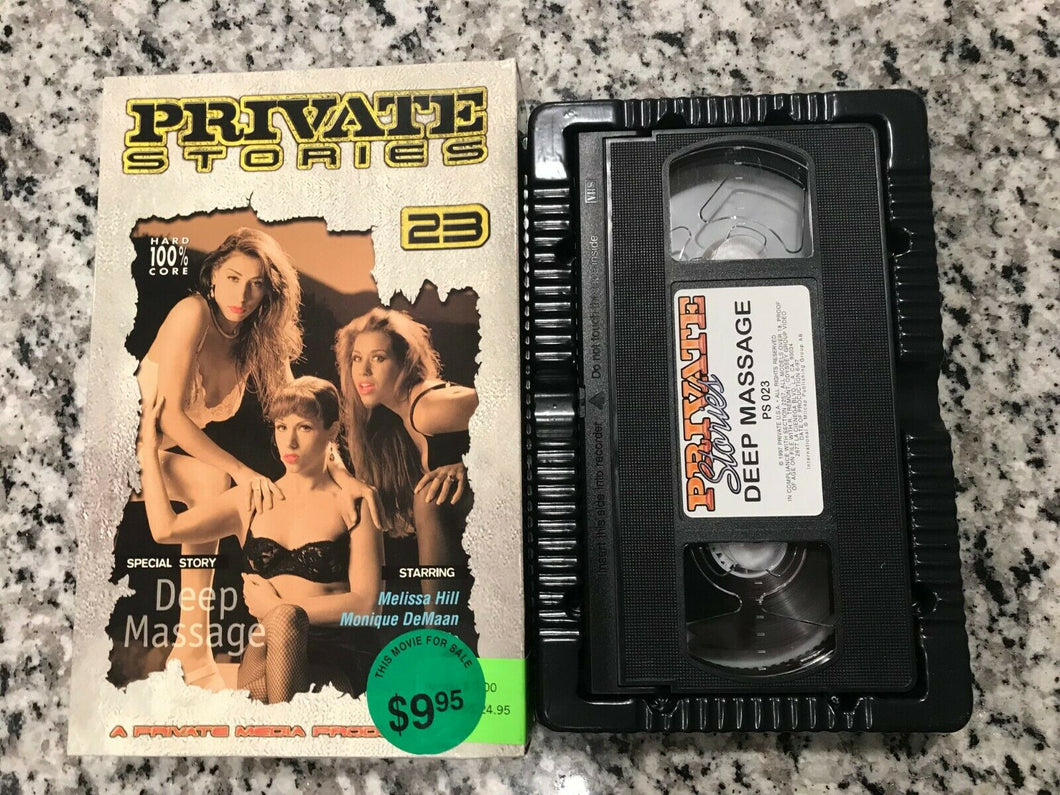 Private Stories 23 Big Box VHS