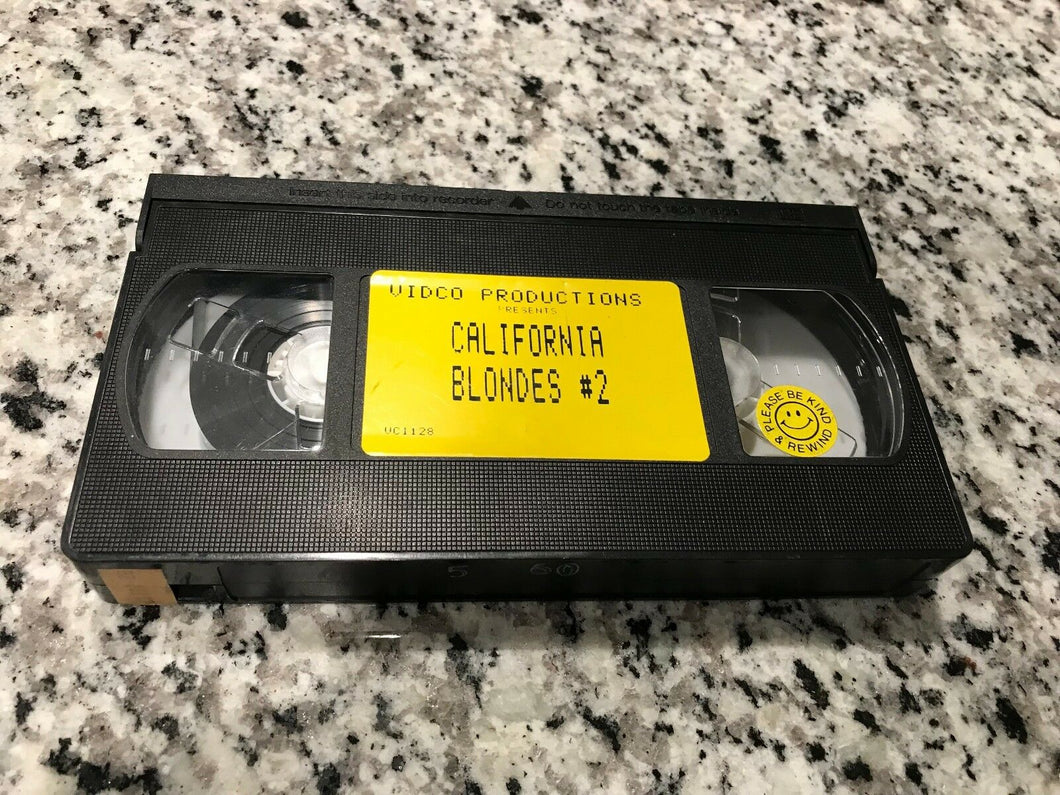 California Blondes 2 VHS Tape Only