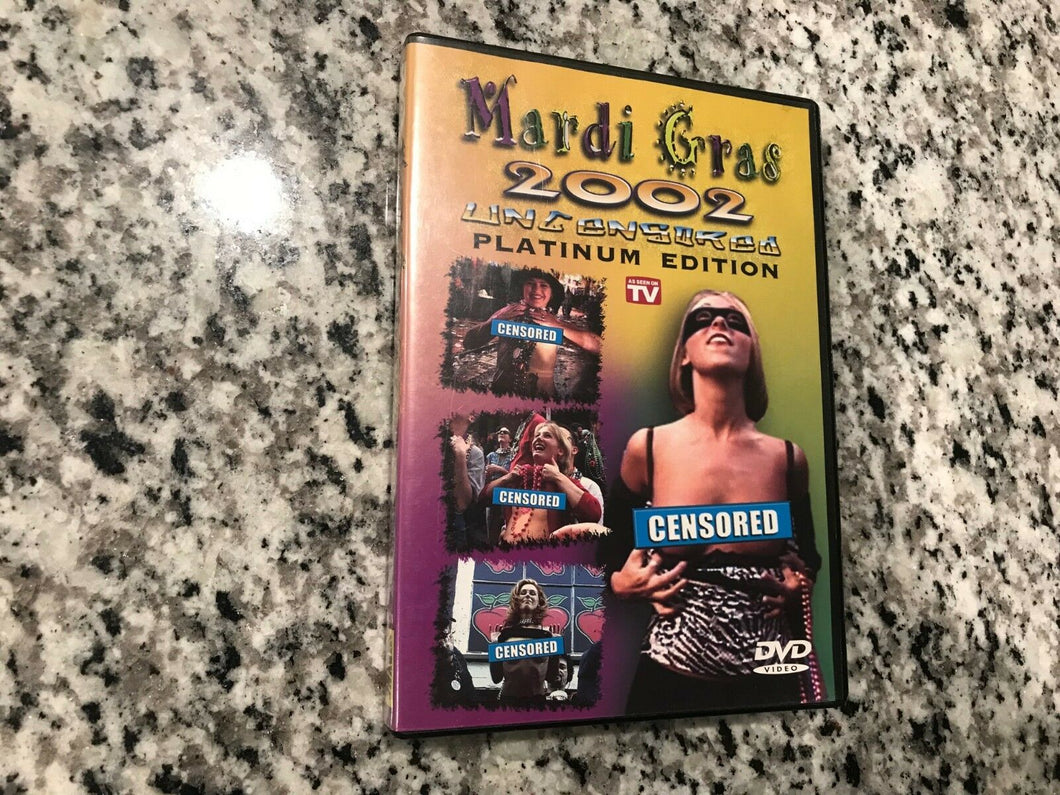 Mardi Gras Uncensored 2002 DVD
