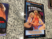 Load image into Gallery viewer, Hollywood Starlets Sales Brochure/Mini-Poster 1985 Gail Force, Amber Lynn &amp; Heather Wayne
