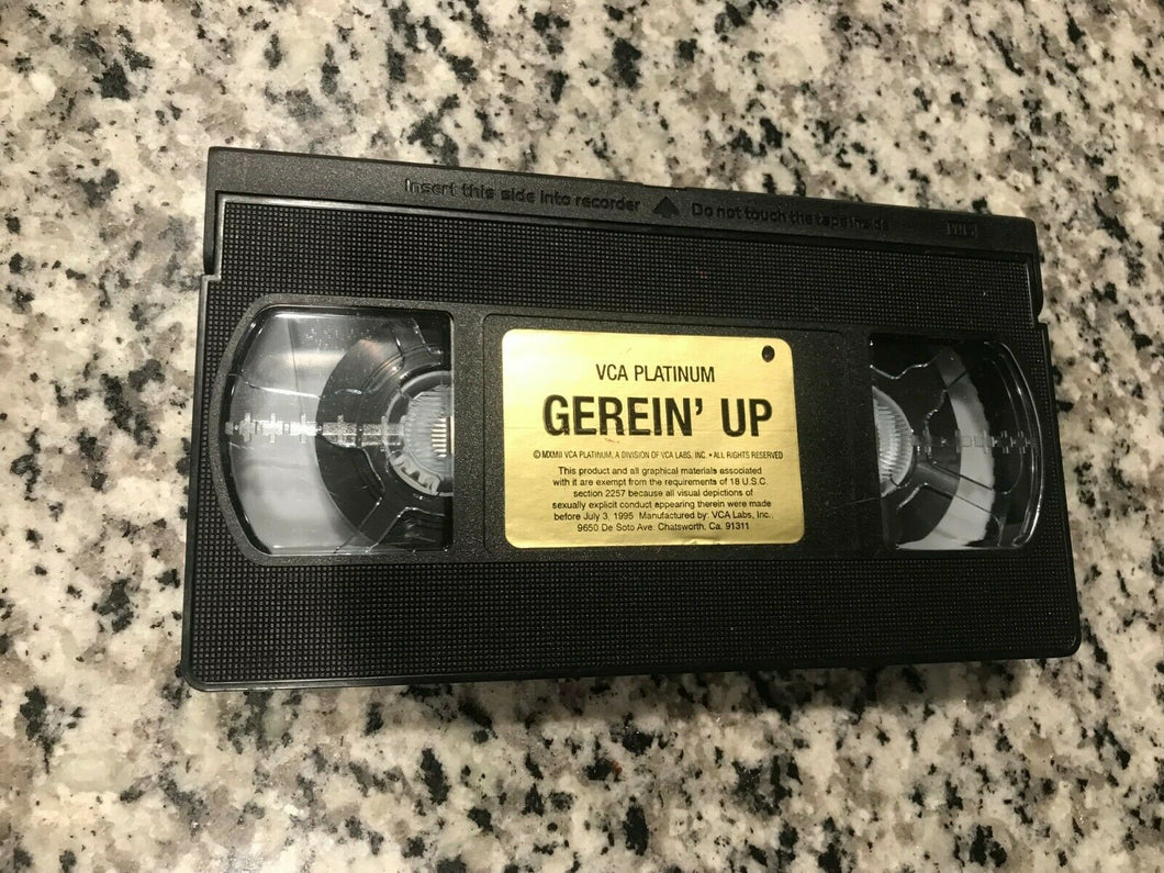 Gerein' Up VHS Tape Only