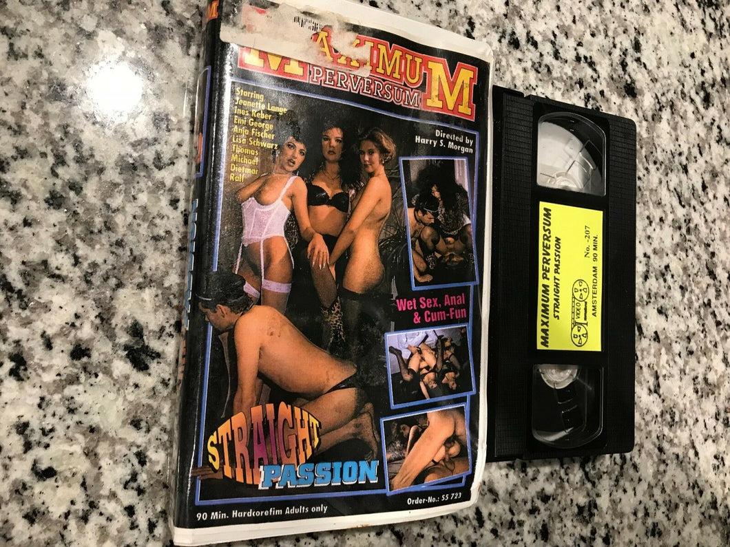 Maximum Perversum #32: Straight Passion Big Box VHS