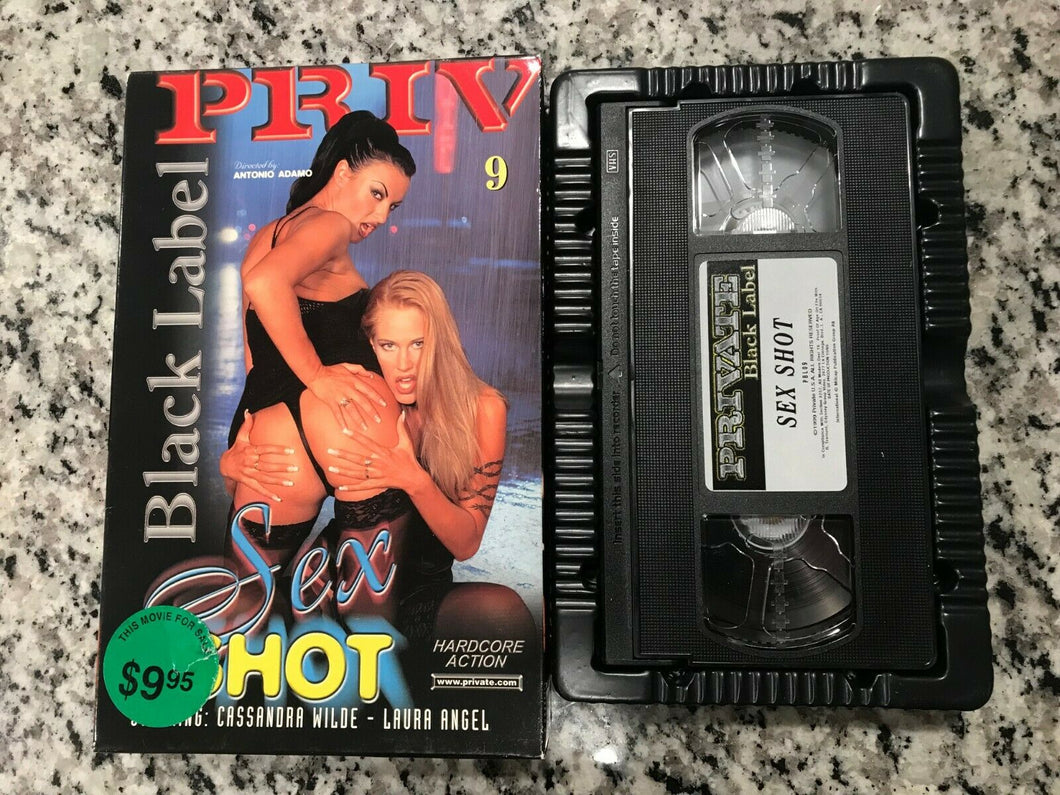 Private Black Label 9: Sex Shot Big Box VHS