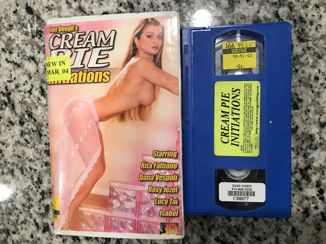 Cream Pie Initiations #1 Big Box VHS