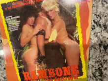 Load image into Gallery viewer, Best of Seka + Rambone the Destroyer Promo Ad Slick 1985 Kari Foxx &amp; Dick Rambone
