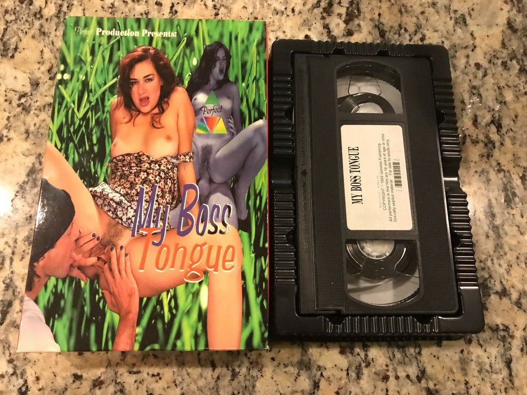 My Boss Tongue Big Box VHS