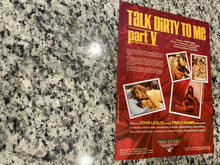 Load image into Gallery viewer, Talk Dirty to Me 5 Promo Ad Slick 1987 Tracey Adams &amp; Shanna McCullough
