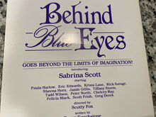 Load image into Gallery viewer, Behind Blue Eyes Promo Ad Slick 1986 Sabrina Scott
