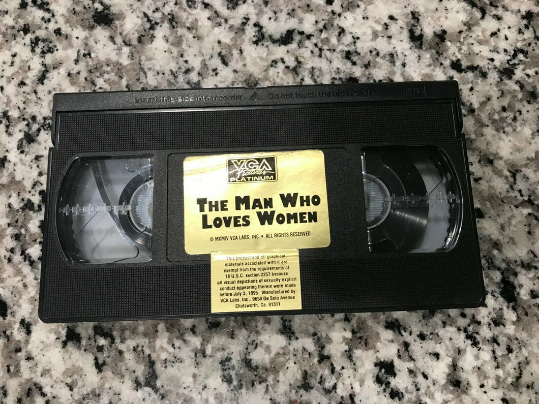 Man Who Loves Women VHS Tape Only