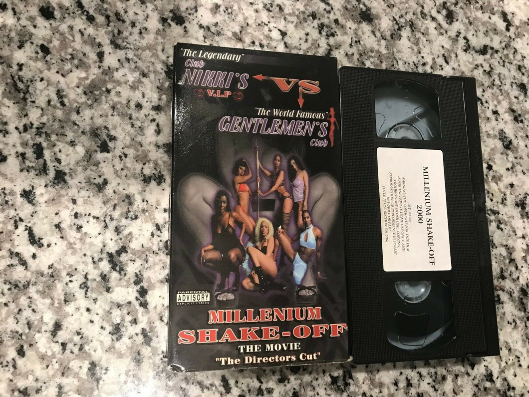Club Nikki's V.I.P. VS. Gentlemen's Club Millennium Shake Off VHS