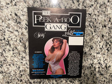 Load image into Gallery viewer, Peek-A-Boo Gang Ad Slick 1985 Traci Lords, Gina Valentina + More
